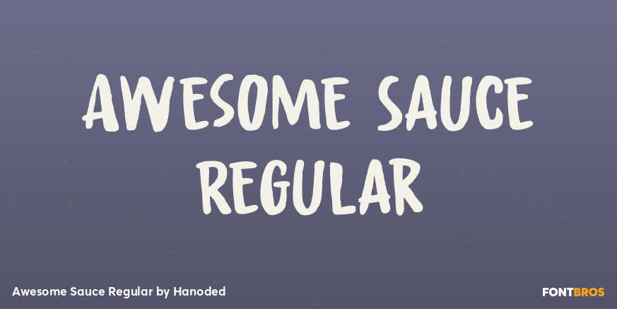 Awesome Sauce Regular Poster