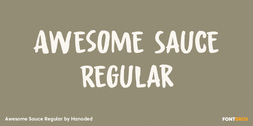Awesome Sauce Regular Poster