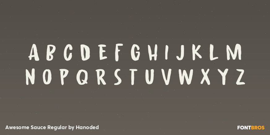 Awesome Sauce Regular Font Poster #2