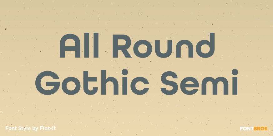 All Round Gothic Semi Poster