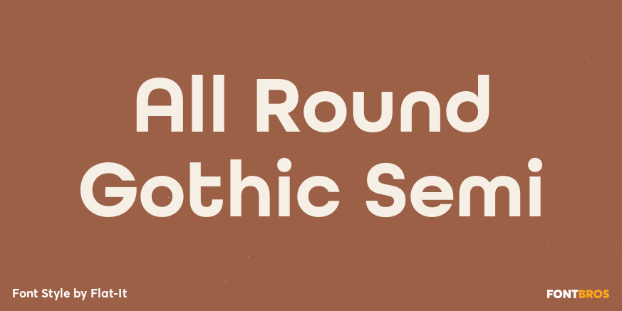 All Round Gothic Semi Poster