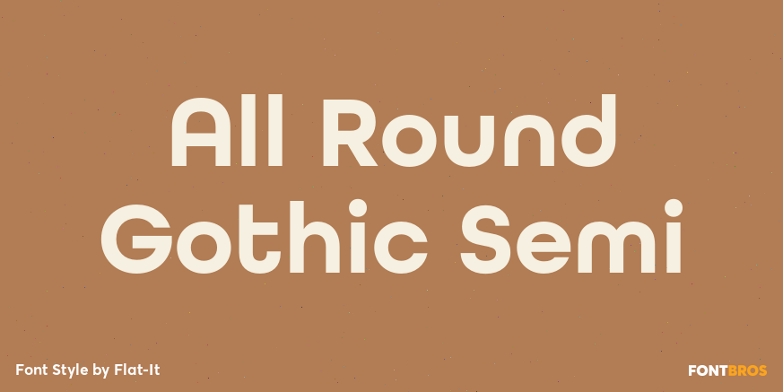 All Round Gothic Semi Poster