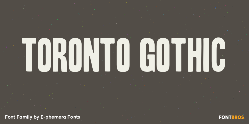 Toronto Gothic Poster