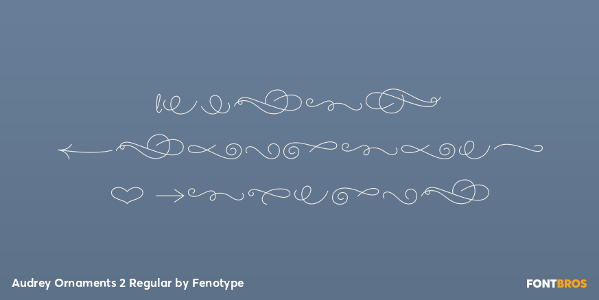 Audrey Ornaments 2 Regular Poster