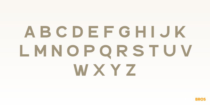 Double Porter 3 Font Poster #2