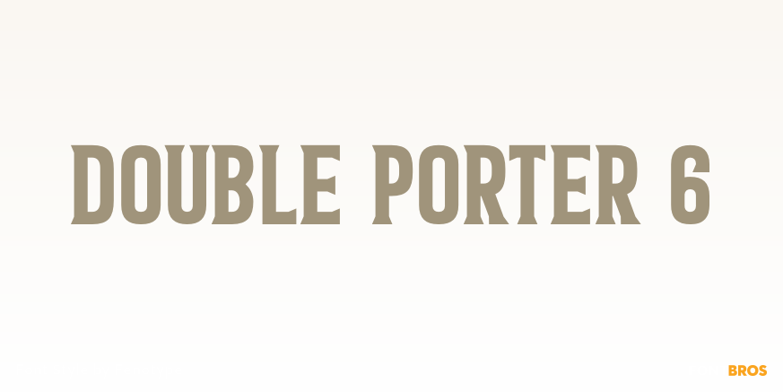 Double Porter 6 Poster