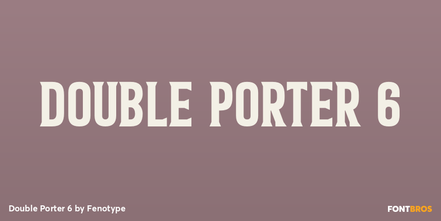 Double Porter 6 Poster