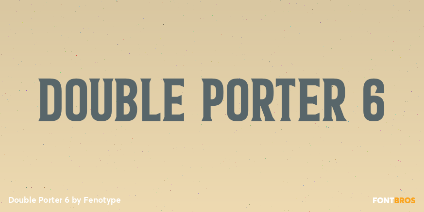 Double Porter 6 Poster