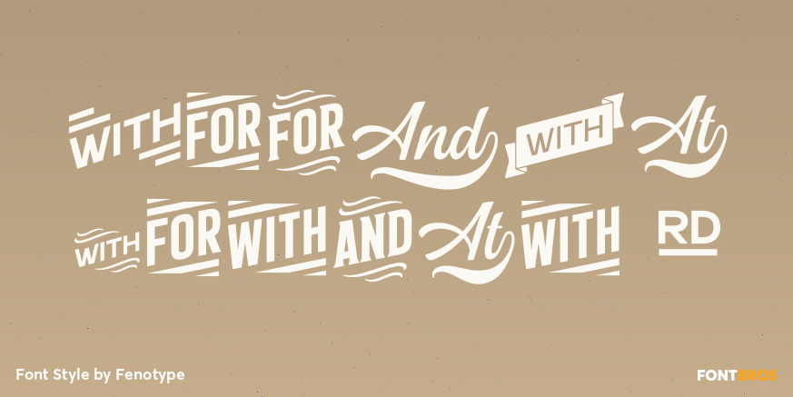 Double Porter 8 Font Poster #1