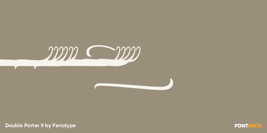 Double Porter 9 Poster