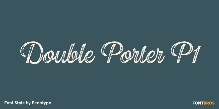 Double Porter P1 Poster