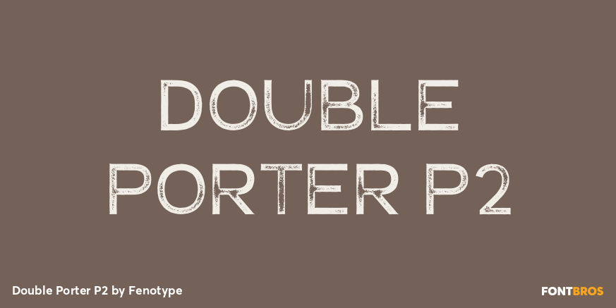 Double Porter P2 Poster