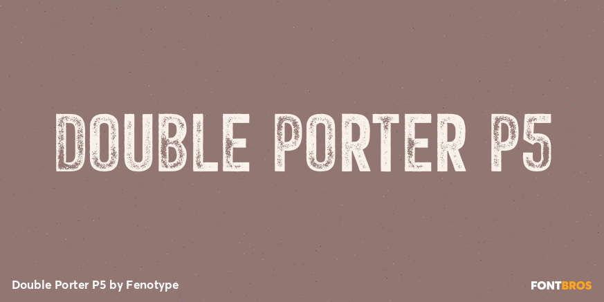 Double Porter P5 Poster