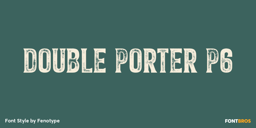 Double Porter P6 Poster