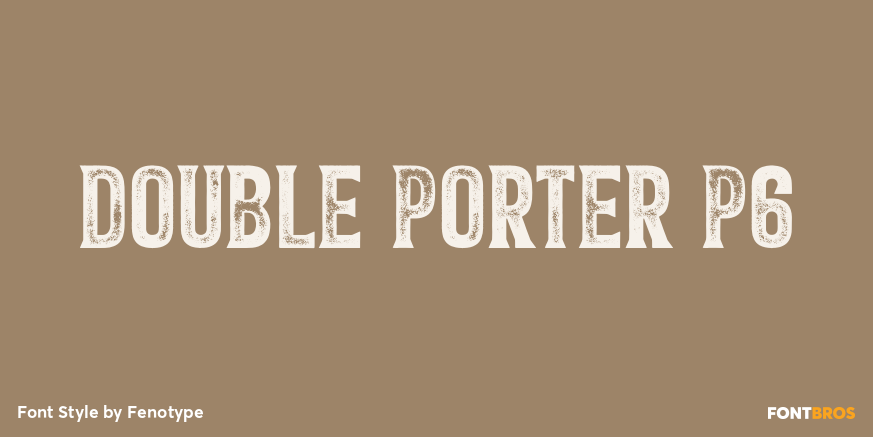Double Porter P6 Poster