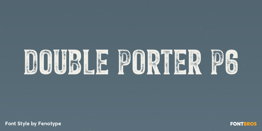 Double Porter P6 Poster