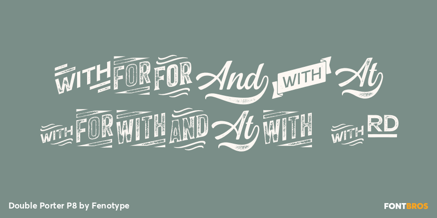 Double Porter P8 Poster