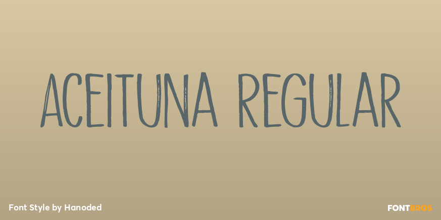 Aceituna Regular Poster