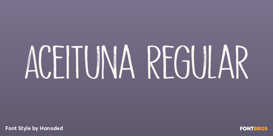 Aceituna Regular Poster