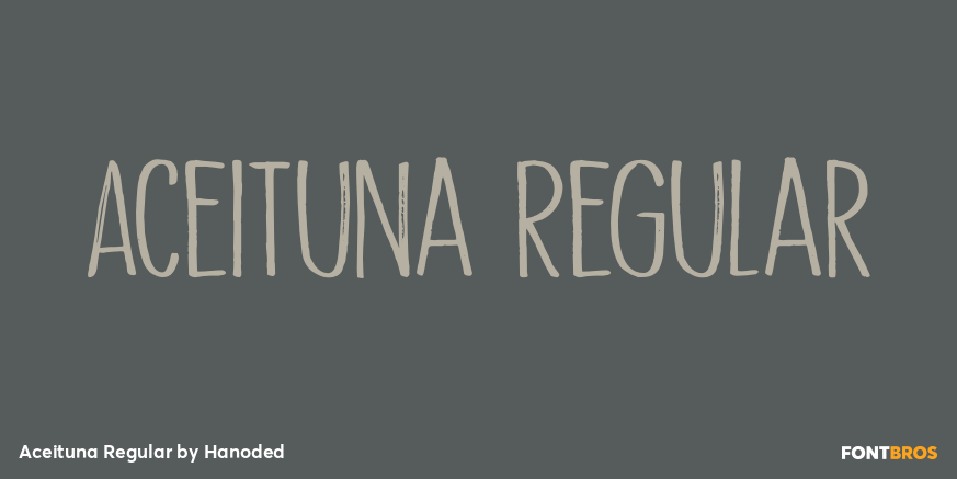 Aceituna Regular Poster