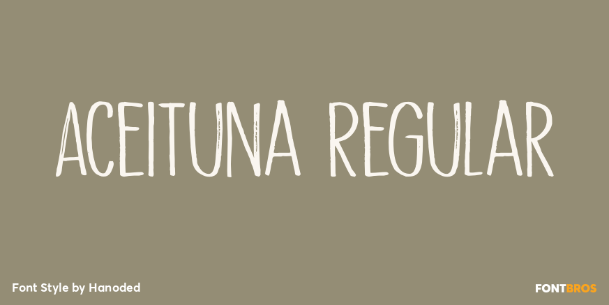 Aceituna Regular Poster