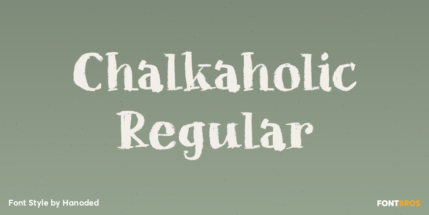 Chalkaholic Regular Poster