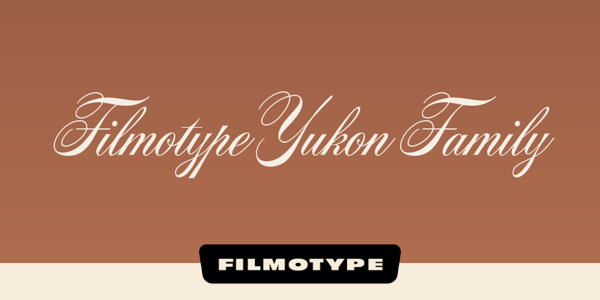 Filmotype Yukon Family Poster