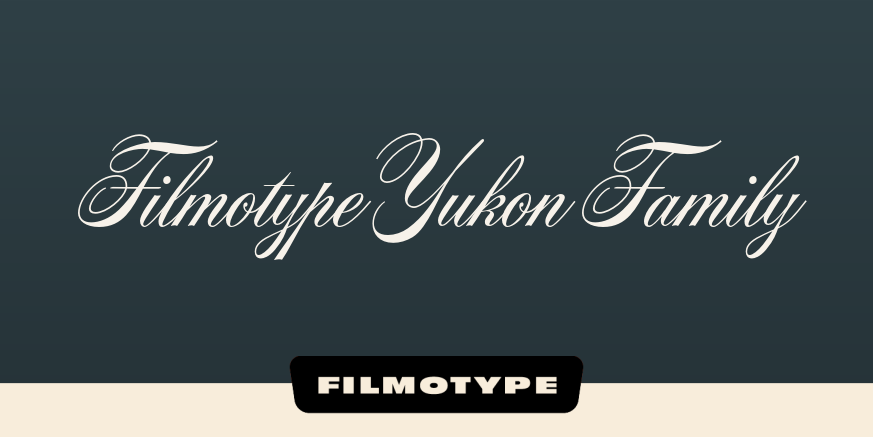 Filmotype Yukon Family Poster