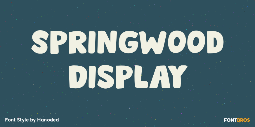 Springwood Display Poster