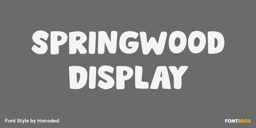 Springwood Display Poster