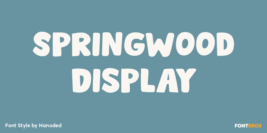 Springwood Display Poster