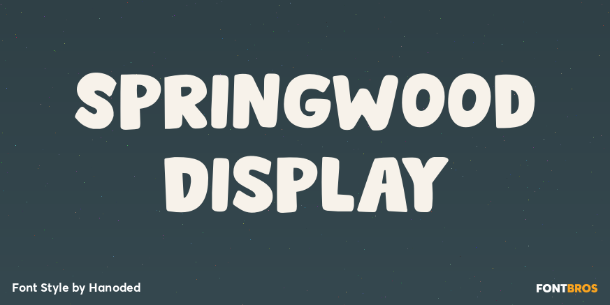 Springwood Display Poster