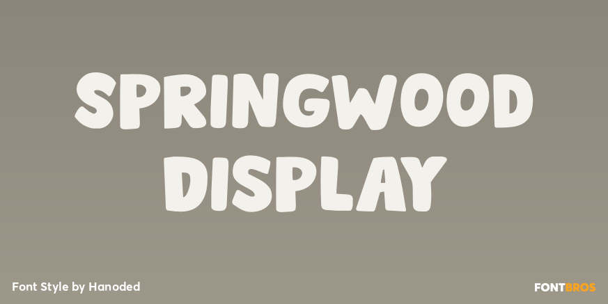 Springwood Display Poster