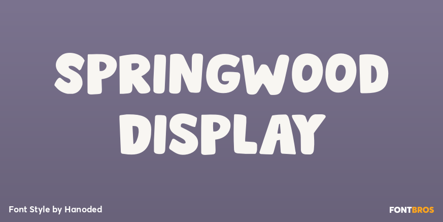 Springwood Display Poster