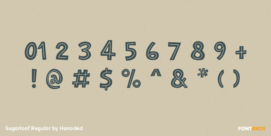 Sugarloaf Regular Font Poster #4