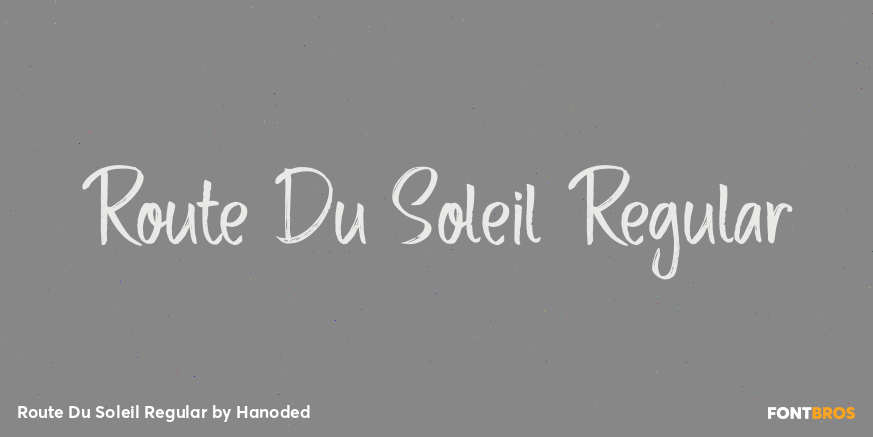 Route Du Soleil Regular Poster