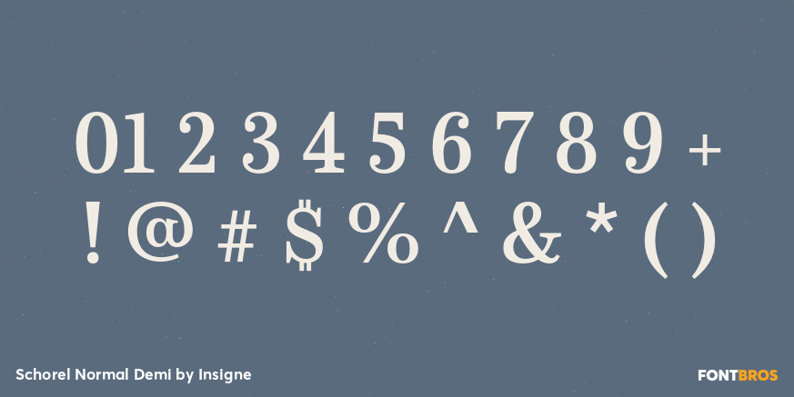 Schorel Normal Demi Font Poster #4