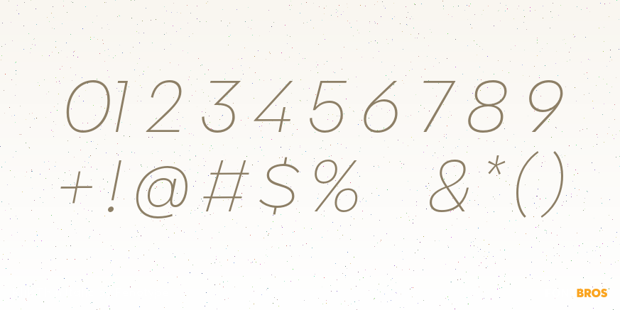 Klik Thin Italic Font Poster #4