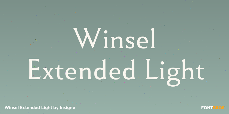 Winsel Extended Light Poster