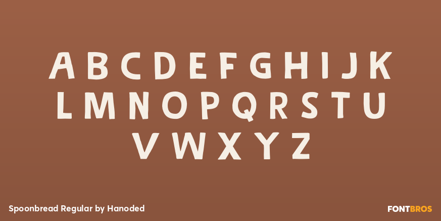Spoonbread Regular Font Poster #2
