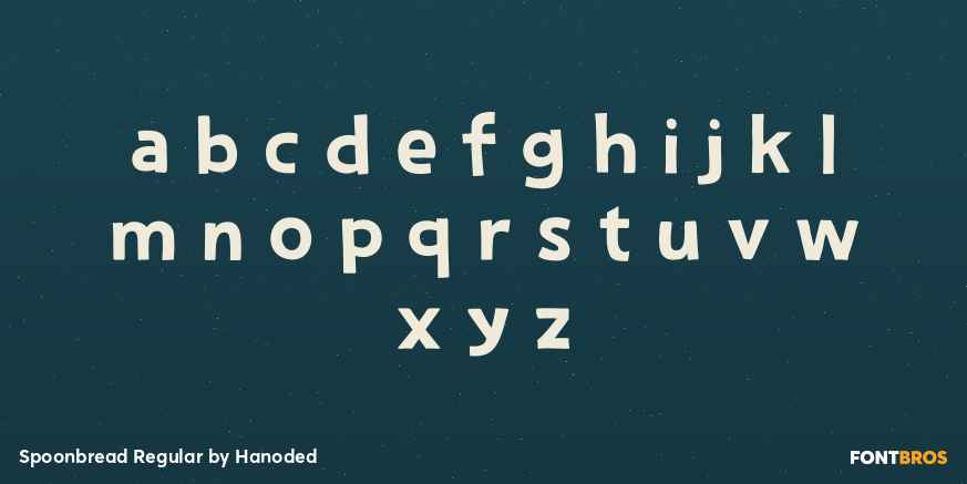 Spoonbread Regular Font Poster #3