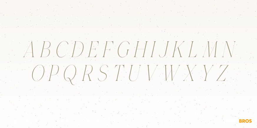 Gorga T Extra Light It Font Poster #2