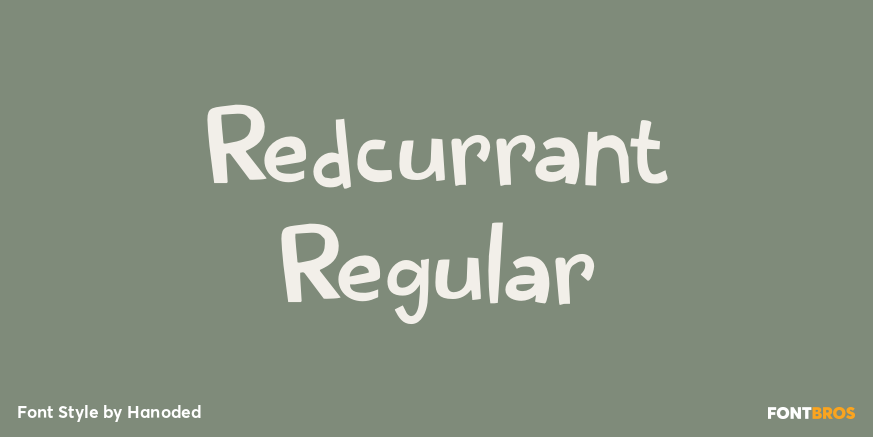 Redcurrant Regular Poster