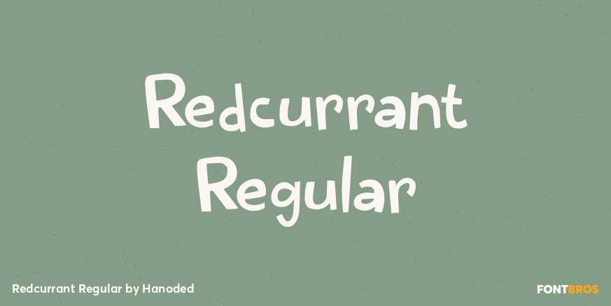 Redcurrant Regular Poster