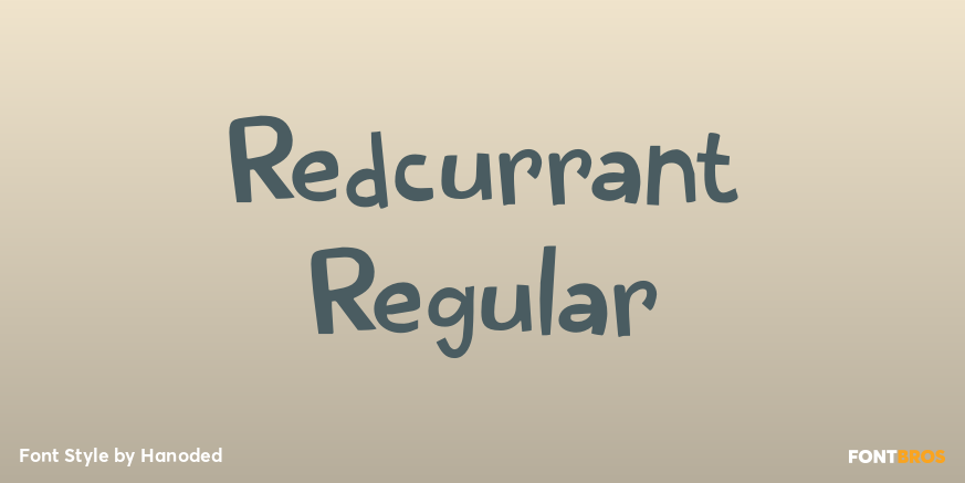 Redcurrant Regular Poster