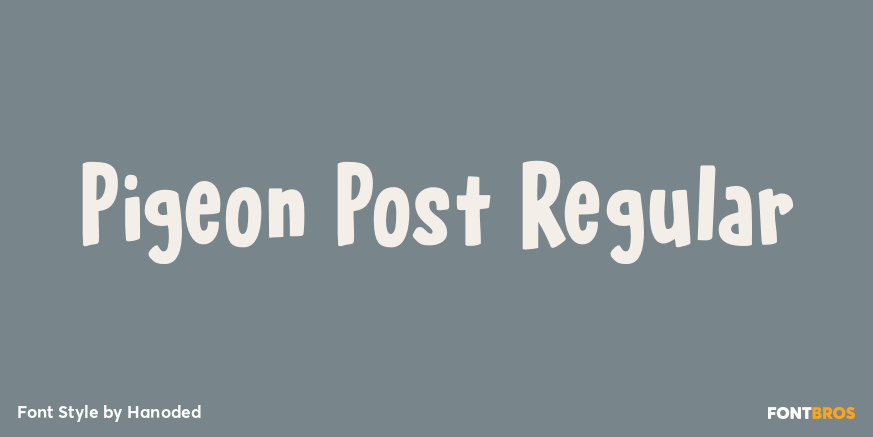 Pigeon Post Regular Poster