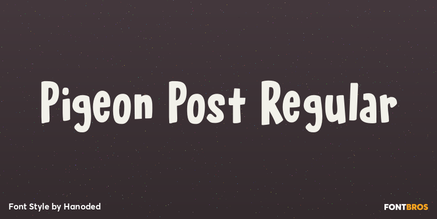 Pigeon Post Regular Poster