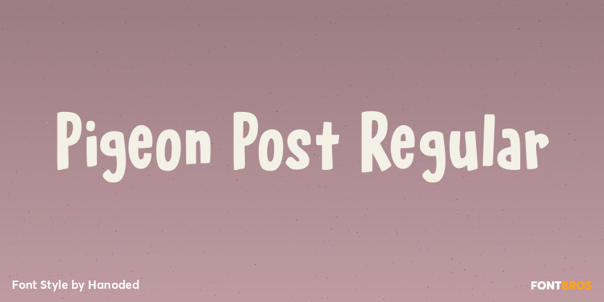 Pigeon Post Regular Poster