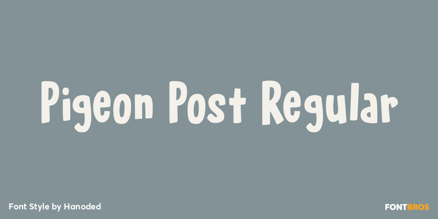 Pigeon Post Regular Poster