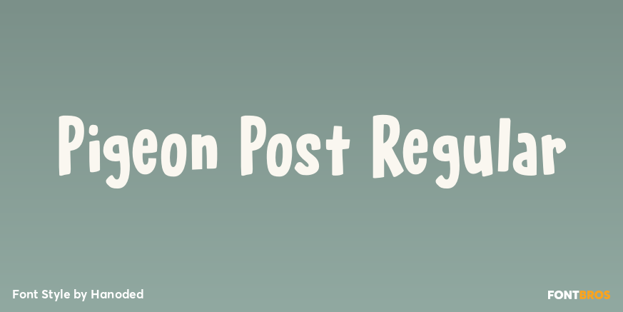 Pigeon Post Regular Poster